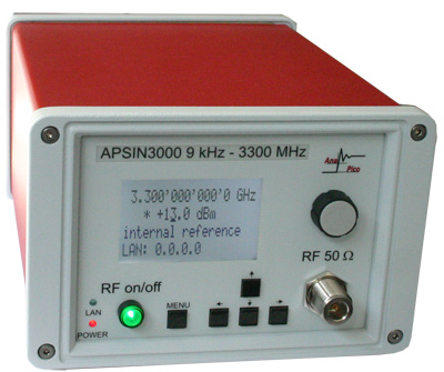 Anapico APSIN3000HC高转换速度低噪声3.3GHz信号发生器