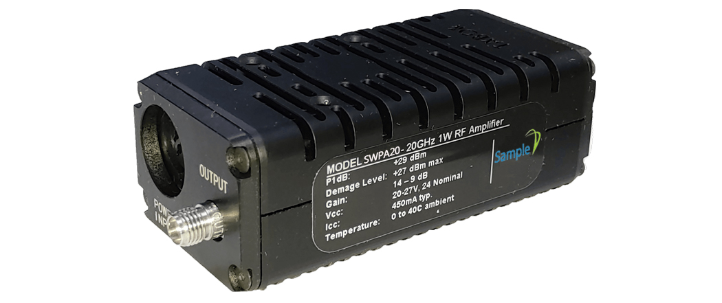 SWPA20 100kHz至20GHz超宽带射频微波信号放大器