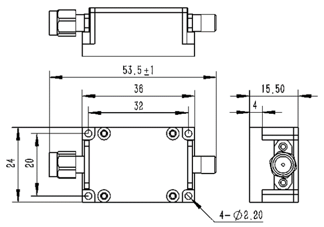 对数检波器结构尺寸 对数检波器结构尺寸
